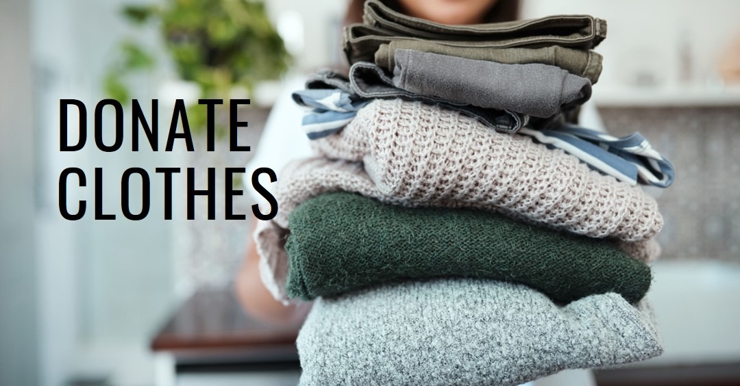Donate clothes