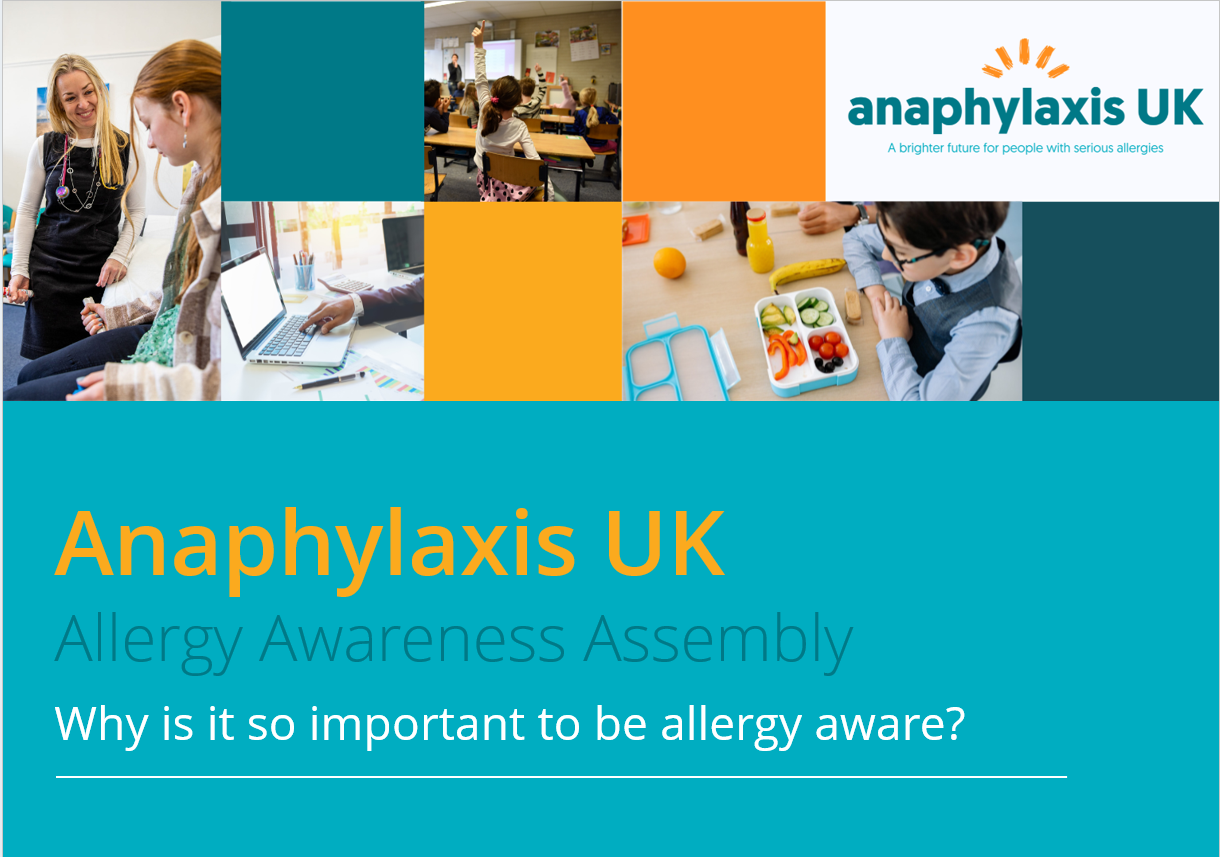 Front cover of Allergy Awareness presentation
