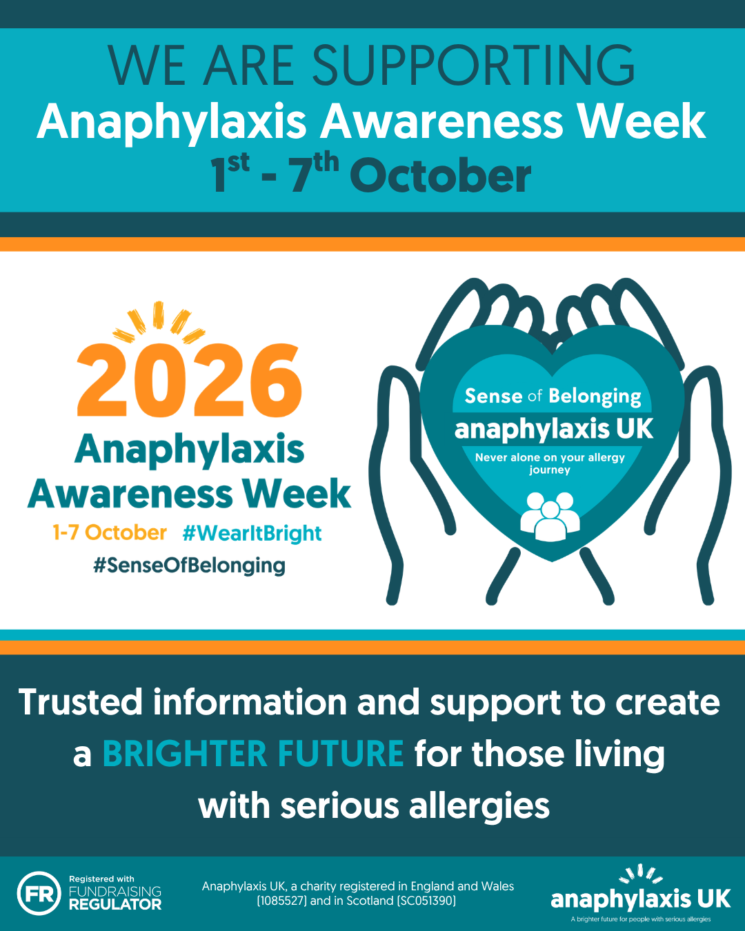 Support Anaphylaxis Awareness Week 2026