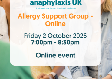 Online allergy support group