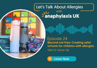 Podcast. Nut-free schools. Episode 24.